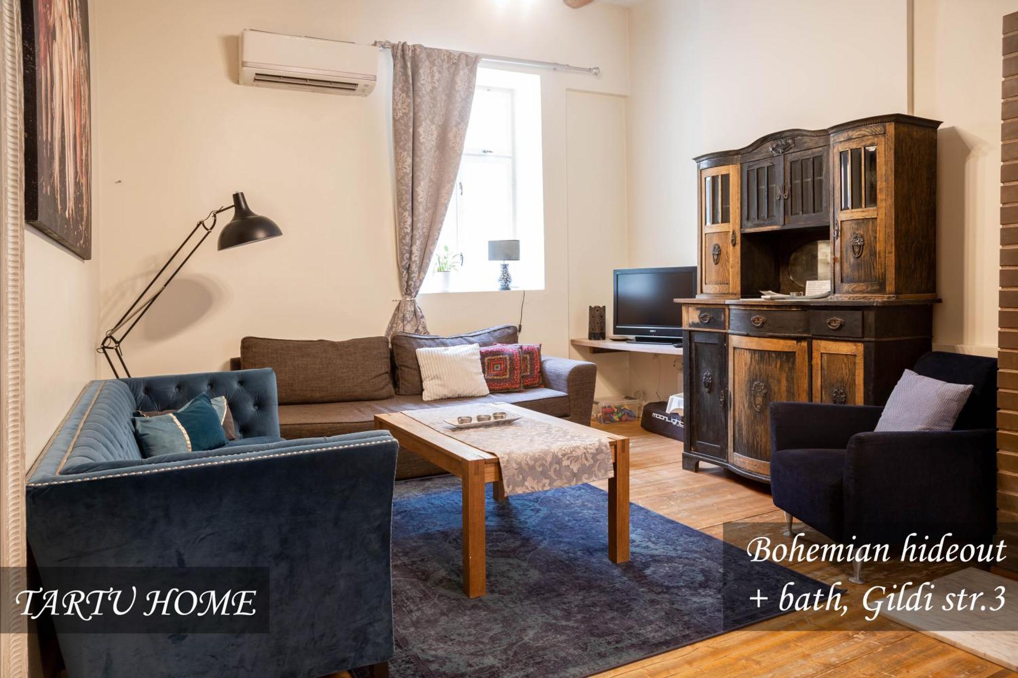 Bohemian Hideout, Old Town, Tartu Home Luaran gambar